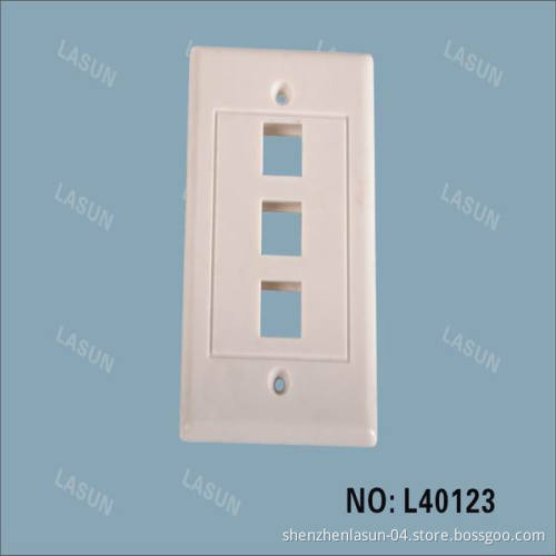 US-Style 12346 Ports Faceplate/Networking Faceplate